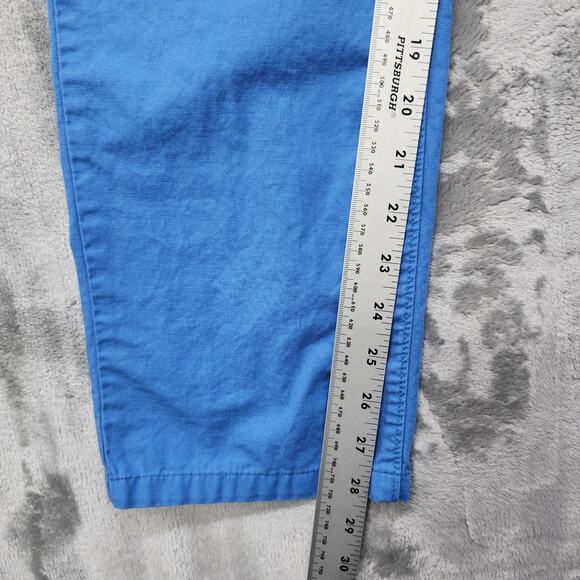 Bonobos Pants Mens 28/28* Bright Blue Slim Straight Chino Weekend Warrior Cotton - Picture 10 of 12